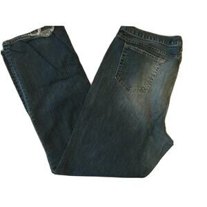 20R Gap Slim Fit Stretch Women's Plus Size Denim Jeans 31" Inseam Dark Medium